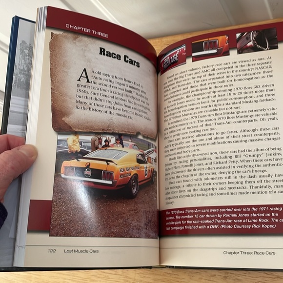 Lost Muscle Cars Book-Hardcover with jacket-GUC - Picture 12 of 15